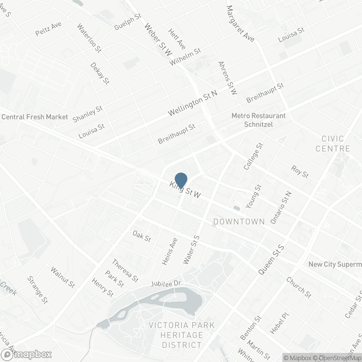 404 W KING Street Unit# 620, Kitchener, Ontario N2G 4Z9